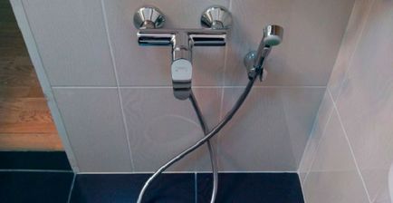 Instalarea mixerului în baie pe țevi din polipropilenă