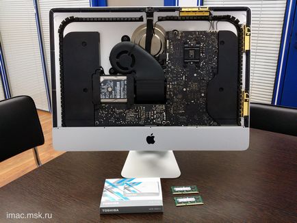 Instalarea ssd în serviciul imac-mac