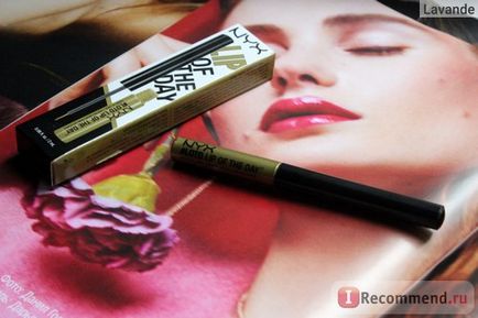 Стійка підводка для губ nyx #lotd lip of the day - «новинка в макіяжі губ - підводка з пензликом