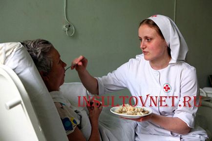 Nursing după o nutriție și o reabilitare a accidentului vascular cerebral