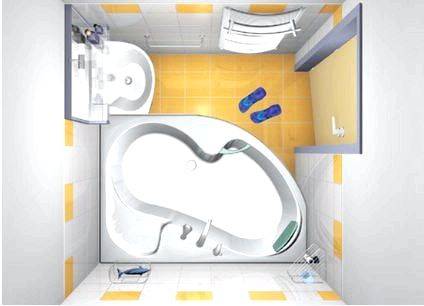 Fürdőszoba a Hruscsov méretben, tervek, elrendezés, design