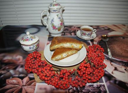 Finom őszi pite csirke, burgonya és a sütőtök