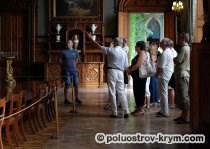 Внутрішні покої Воронцовського палацу, Воронцовський палац, пам'ятки криму