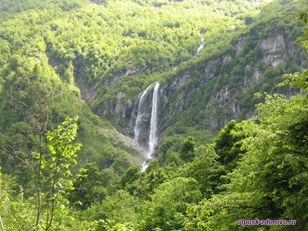 Cascadele Sochi, Adler, Poiana Rosie Cum sa te obtii