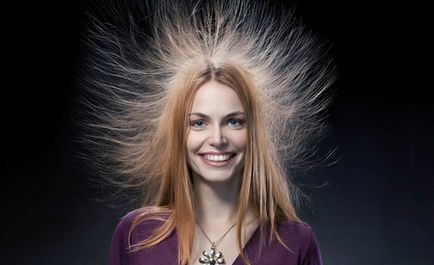 Волосся електризуються чому і що робити