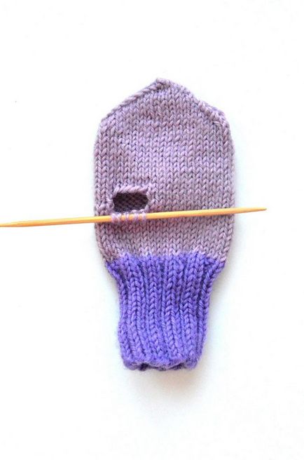 Am tricotat mănuși pentru copil - târg de maeștri - manual, manual