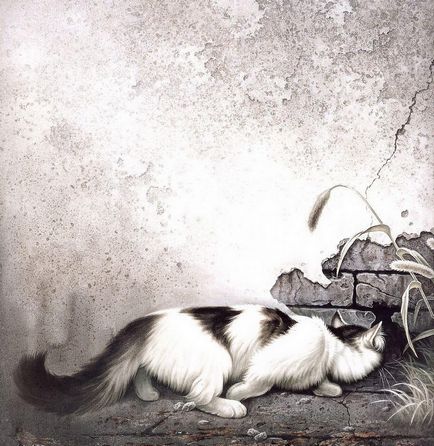Artistul Xiu Xinyi și pisicile sale