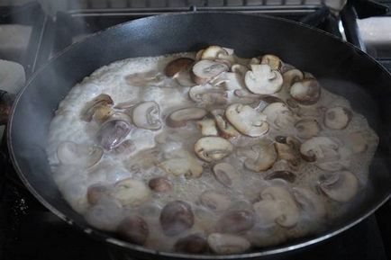 Смажені гриби з сиром - покроковий рецепт з фото на