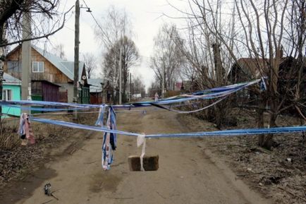 Locuitorii sectorului privat blochează autonom drumul, ziarul Ivanovo