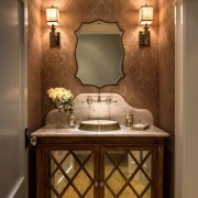 30 Ідей коричневі шпалери в інтер'єрі спальні, вітальні та ванної кімнати