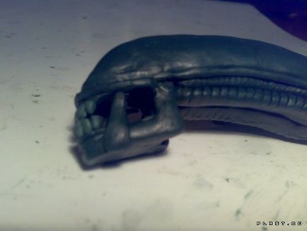 Alien (modelarea lecțiilor), partea 2, desene animate plastice și benzi desenate