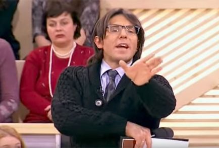 Andrey Malakhov év kiásását szennyeződés az oroszok, de nem kap a kezét piszkos tv és internet rádió és a média