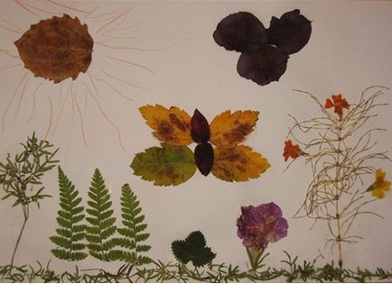 Аплікація на тему осінь, 5 унікальних аплікацій про осінь