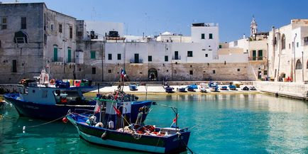 Apulia Olaszország látnivalók, strandok, bor, hogyan juthat