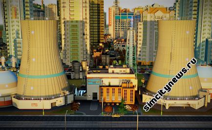 Atomerőmű, hírek SimCity