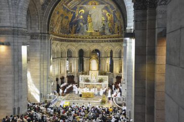 Basilique du sacre-coeur - obiectivele turistice din Paris, Franța »globetrotter