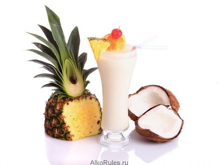 Rețetă non-alcoolică de gătit pina colada acasă