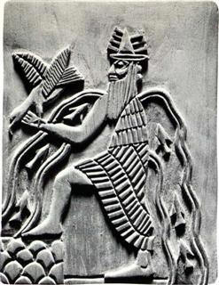 Enki Dumnezeu este unul dintre principalii zei din mitologia sumerienilor din estul vechi, versiunea mobilă