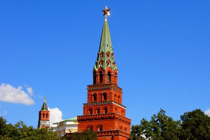 Боровицкая вежа московського кремля опис, фото