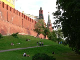 Borovitskaya (forrest) turn al Kremlinului din Moscova