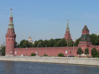 Borovitskaya (forrest) turn al Kremlinului din Moscova