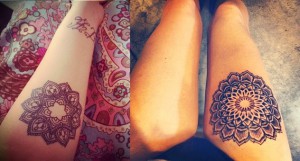 Buddhista tetoválások (érték, vázlatok, fényképek), tattoofotos