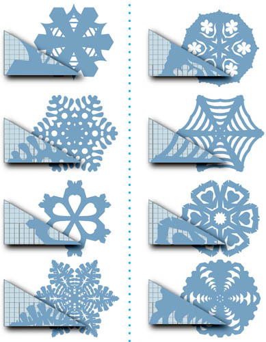 Паперові сніжинки своїми руками