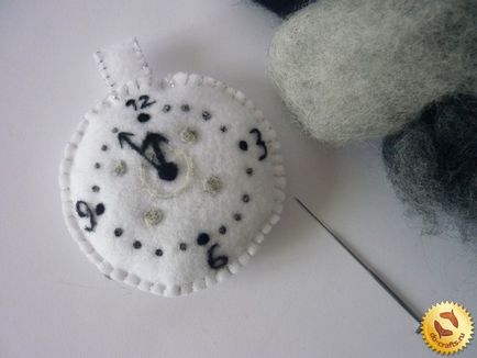 Órák nemezből kezüket, Szilveszter Master Class fényképpel (Pattern és leírás) (kar) Órák nemezből kezüket, Szilveszter Master Class fényképpel (Pattern és leírás)