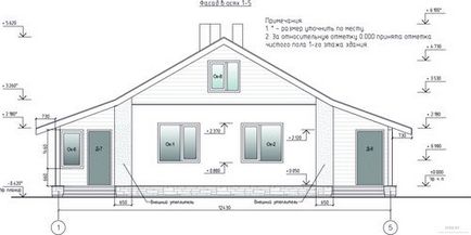 Desenele și schemele de case din marmură de tip fotoliu de tip cărămidă și de două etaje