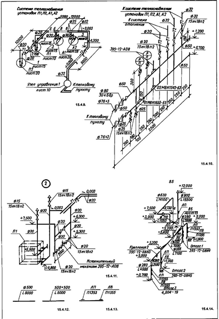 Desene de încălzire, ventilație și aer condiționat, desene descarcate, diagrame, desene,