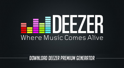 Deezer premium account generator