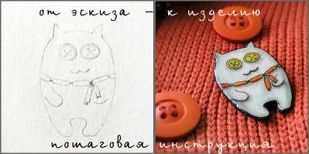 Decoupage - decoupage szerelmeseinek helyén, bross decoupage technika polimer agyag (decoupage) Decoupage - decoupage szerelmeseinek helyén, bross decoupage technikával polimer agyag