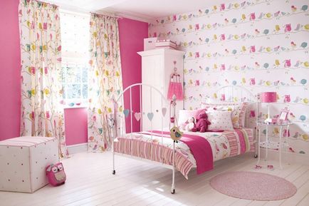 Дитячі шпалери для стін оформляємо кімнату дитини красиво