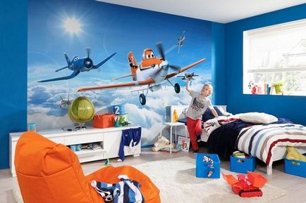 Дитячі шпалери для стін оформляємо кімнату дитини красиво