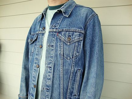 Jeans jacheta - o istorie și o modalitate de a popularitate