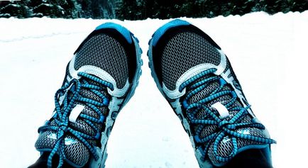 Екіпірування кросівки для зимового бігу