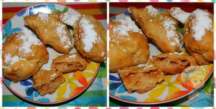Eclairs sűrített tejjel (etetőasztal Jó étvágyat) Eclairs sűrített tejjel