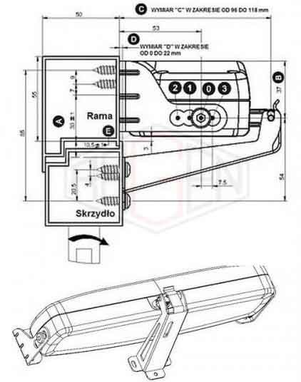 Deschiderea ferestrei electrice