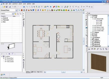 Floorplan 3d suită de designe - cum să lucrezi și să folosești