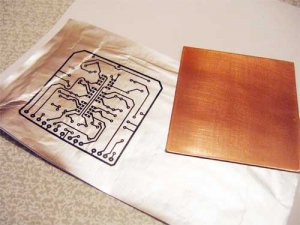 Foil-laser-călcare tehnologie (flux) pentru fabricarea de circuite imprimate - jurnal practic