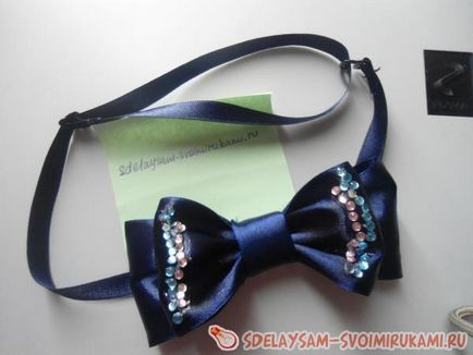 Bow tie, clasa de master cu propriile mâini