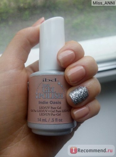 Гель-лак для нігтів ibd just gel polish - «одні з кращих, носяться без сколів