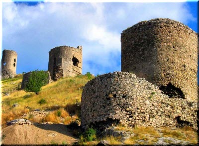 Cetatea genovez chambalo în balaclava cum să ajung acolo, fotografie, descriere