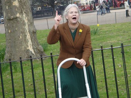 Hey london! »- Speakers' Corner a Hyde Parkban