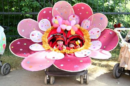 Ідеї ​​прикраси дитячих колясок для параду