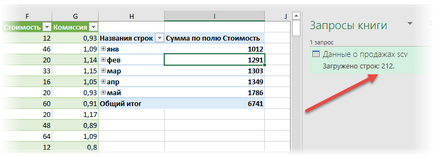 Importați fișierele csv și txt în Excel utilizând interogarea de putere