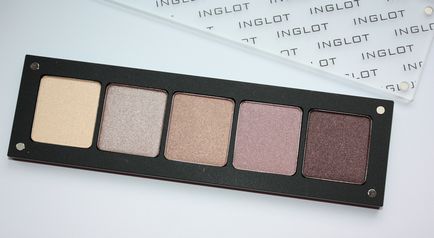 Inglot szabadság rendszer szemhéjpúder paletta - felülvizsgálata Swatch, smink, Elia Csaba