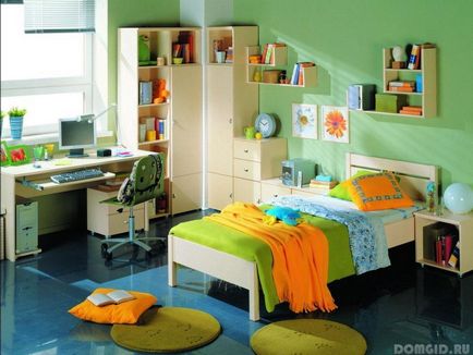 Interiorul unei camere pentru copii pentru un elev, cum să alegeți corect - de la clasa întâi până la absolvent