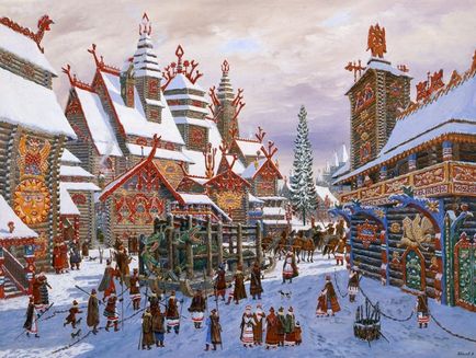 Istoria apariției noului an, pomul de Crăciun festiv și bunicul înghețului pe teritoriul Rus, festa presto