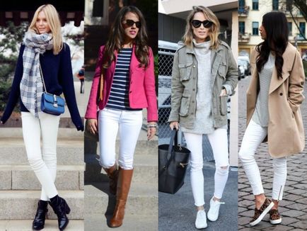 Як і з чим носити білі джинси - багато фото, стиль, мода